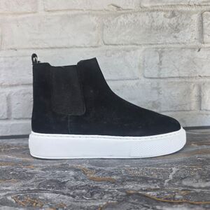 J/Slides Dani Nubuck Leather SNEAKER BOOTIES Women Shoes Size 8 M NEW $179